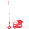 Reinigen Spin -Mop -Magie mit Plastikeimer